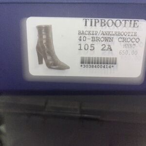 Ankle women boots snake skin